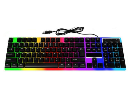 Tastatura de Gaming BlackHawk IdealStore, Suprafata este de 42.5 cm lungime si 13 cm latime, cablul are 125cm, interfata USB 2.0, Neagra
