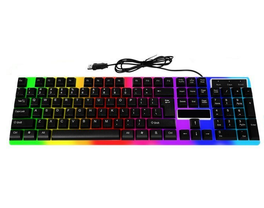 Tastatura de Gaming BlackHawk IdealStore, Suprafata este de 42.5 cm lungime si 13 cm latime, cablul are 125cm, interfata USB 2.0, Neagra