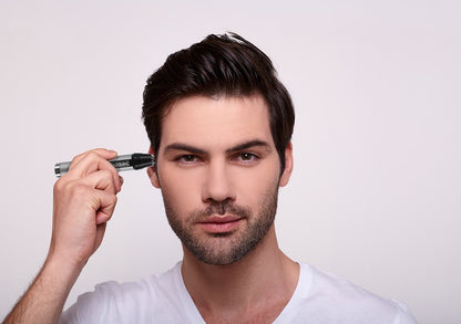 Trimmer Multifunctional 3 in 1 idealSTORE, Include 3 Varfuri Detasabile, Utilizare Umed si Uscat, Reincarcabil prin USB, Lame de filare cu doua margini, Perfect pentru tunsul parului de pe fata, din nas, urechi, Forma Ergonomica