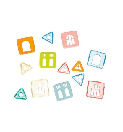 Set inteligent de Constructie MAGNETIC KIDS IdealStore, Educativ si Creativ, 328 de elemente, Dezvolta Gandirea Creativa dar si Abilitatile Mortice ale Copiilor