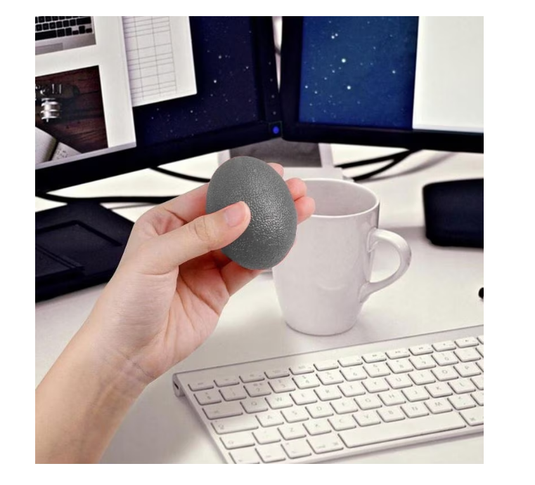 Set 9 Benzi exercitii de Mana/Incheietura idealSTORE, Include 3 Benzi de Cauciuc pentru degete, 3 Bile de Antrenament si 3 Inele, Sac inclus pentru transport