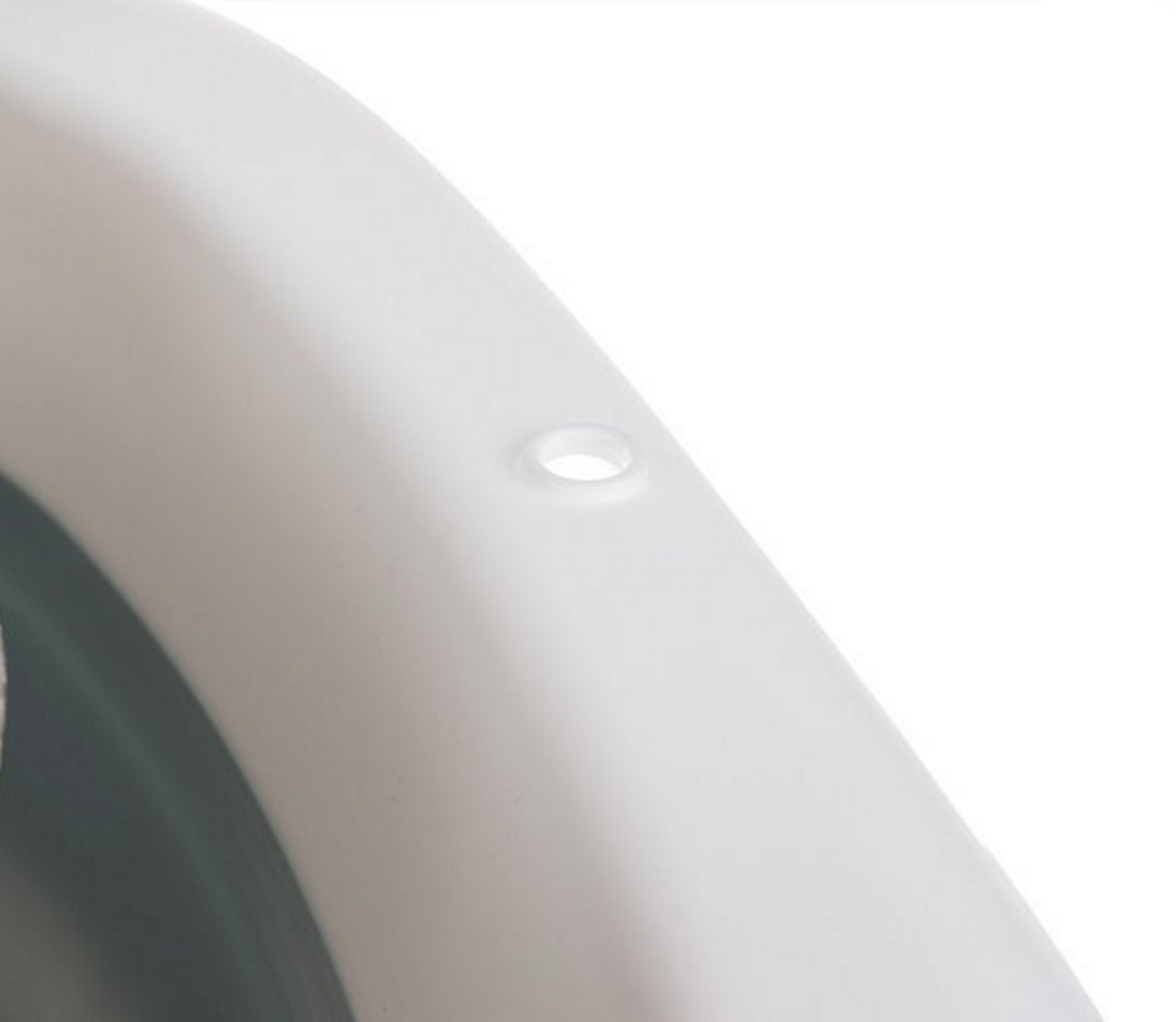 Cadita pliabila cu termometru incorporat si perna idealSTORE, Dimensiuni 83 x 50 x 20 cm, Material PP/TPE, Pliere rapida, Usor de utilizat, Picioare antiderapante, Varsta 0-3 ani, Solida