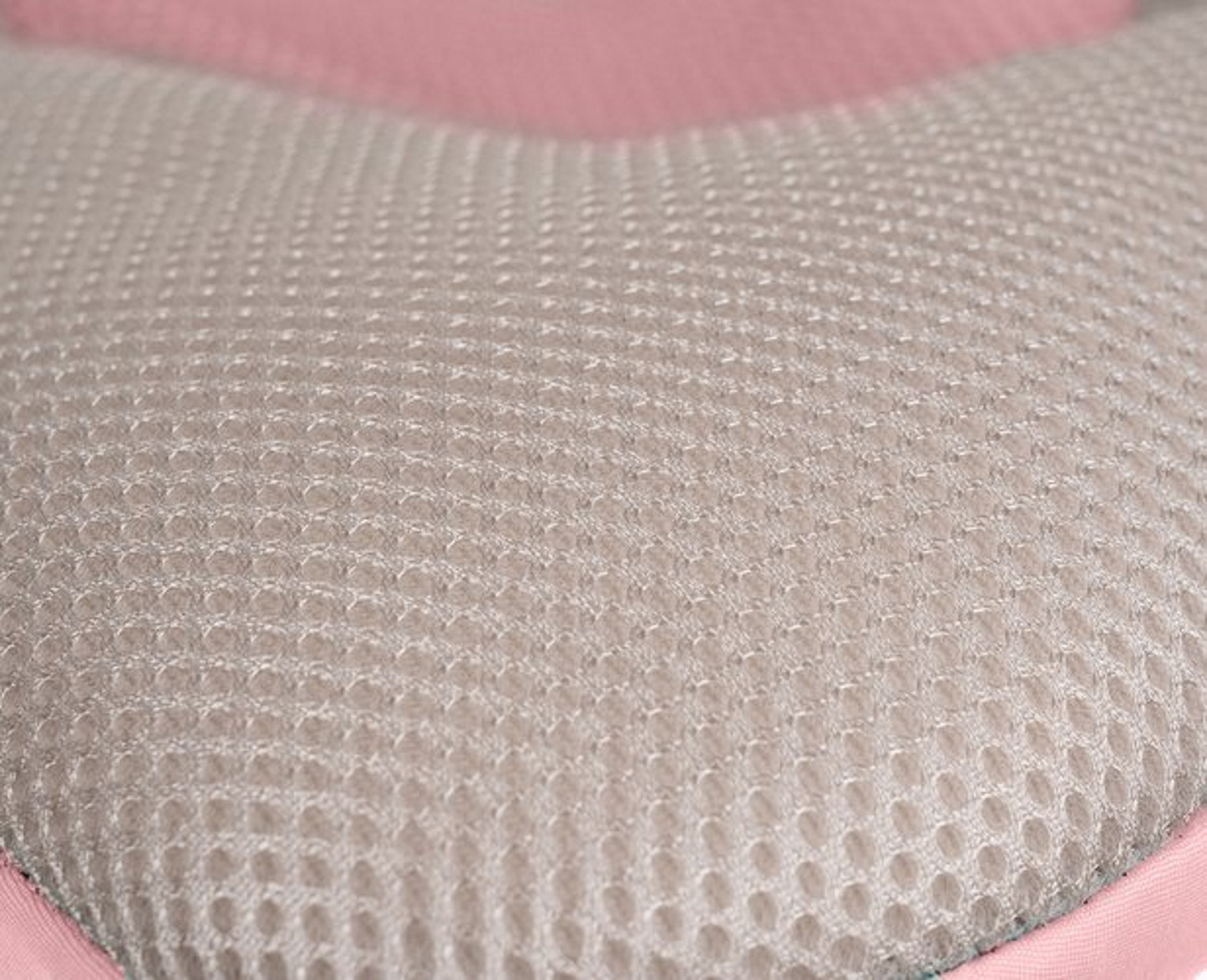 Cadita pliabila cu termometru incorporat si perna idealSTORE, Dimensiuni 83 x 50 x 20 cm, Material PP/TPE, Pliere rapida, Usor de utilizat, Picioare antiderapante, Varsta 0-3 ani, Structura Solida, Culoare, Roz