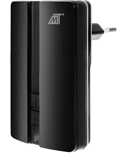 Sonerie Profesionala Wireless Fara Fir Optimo Smart idealSTORE, Raza Actiune 150 m, Rezistenta la Apa, Control al Volumului pe 3 Nivele, 51 de sunete Polifonice, Volum 90 dB, Culoare Negru