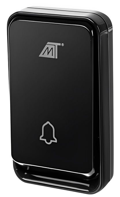 Sonerie Profesionala Wireless Fara Fir Optimo Smart idealSTORE, Raza Actiune 150 m, Rezistenta la Apa, Control al Volumului pe 3 Nivele, 51 de sunete Polifonice, Volum 90 dB, Culoare Negru