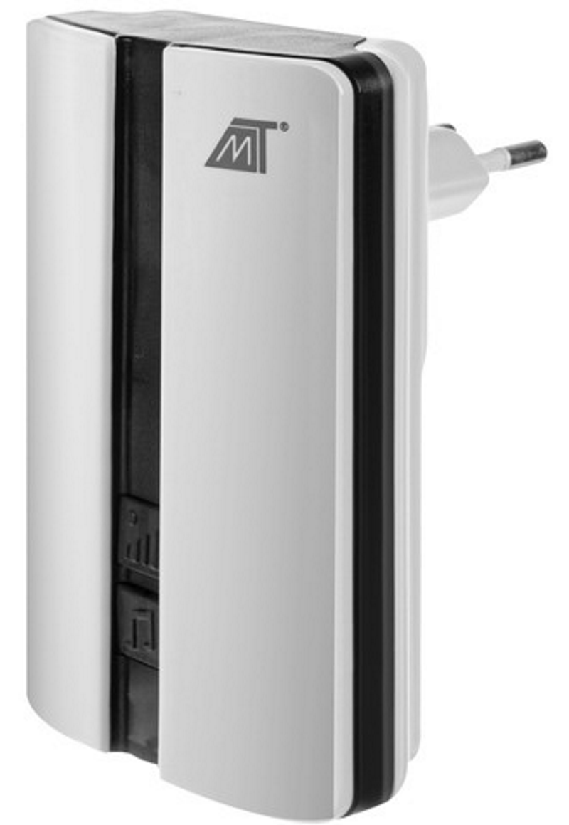 Sonerie Profesionala Wireless Fara Fir Optimo Smart idealSTORE, Raza Actiune 150 m, Rezistenta la Apa, Control al Volumului pe 3 Nivele, 51 de sunete Polifonice, Volum 90 dB, Culoare Alb