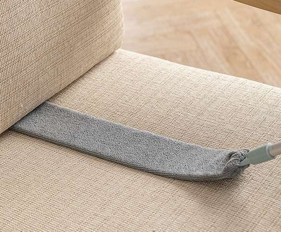 Perie-Pamatuf pentru praf idealSTORE, Baston Telescopic pana la 250 cm, Rotunda, Longitudinala, Material Microfibra, Plastic Otel Inoxidabil Maner Cauciucat, Antiderapant, Zone greu accesibile