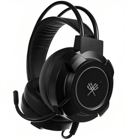 Casti Gaming SuperSonic idealSTORE, Lumina Led, Microfon, Reglare Volum, Material ABS+PVC, Sensibilitate -58dB3dB, Perfect pentru PC, PS, Xbox, Perne moi din Piele Ecologica, Surround HD, Black Edition