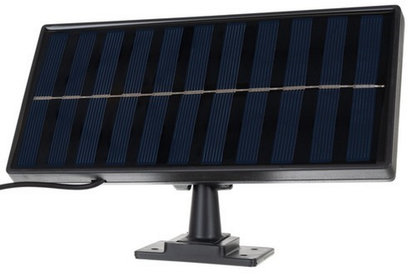 Lampa Solara Stradala cu Panou Exterior idealSTORE, Include 120 LED COB, Senzor de Miscare, Panou Solar Incorporat, 4 Moduri de Operare, Putere 36 W, Unghi de Iluminat 120 , IP 67, Brat de Montare Inclus, Reglaj Vertical-Orizontal