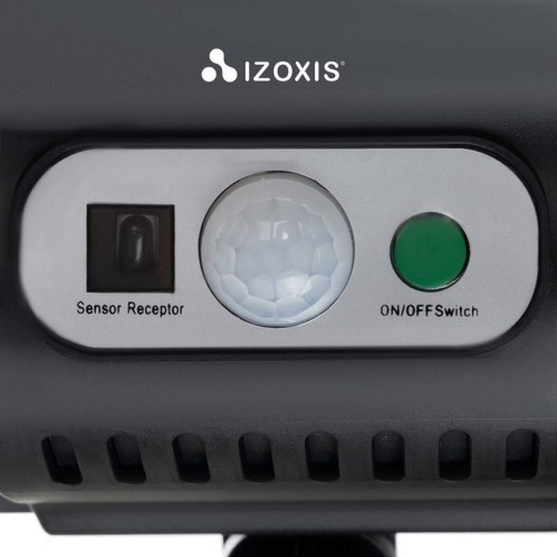 Lampa Solara Stradala idealSTORE, Include 120 LED COB, Senzor de Miscare, Panou Solar Incorporat, 4 Moduri de Operare, Putere 36 W, Unghi de Iluminat 120 , IP 67, Brat de Montare si Telecomanda, Timp de Functionare 8-10 Ore, Reglaj Vertical-Orizontal