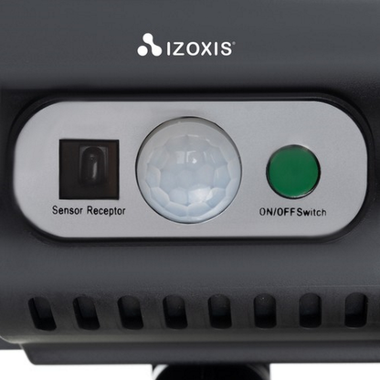 Lampa Solara Stradala idealSTORE, Include 120 LED COB, Senzor de Miscare, Panou Solar Incorporat, 4 Moduri de Operare, Putere 36 W, Unghi de Iluminat 120 , IP 67, Brat de Montare si Telecomanda, Timp de Functionare 8-10 Ore, Reglaj Vertical-Orizontal