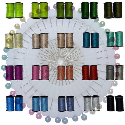 Kit de Cusut Master Little Tailor idealSTORE, Include 129 de Accesorii pentru Cusut, Ace, Papiote, Foarfece, Degetar, Banda de Masurare, Lupa, Nasturi, Dimensiune 17,5 x 12 x 3 cm, Negru