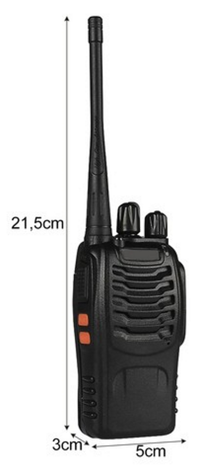 Set 2 Statii Profesionale Portabile idealSTORE Walkie Talkie, Actiune Pana la 5 km, Include 16 Canale Programte in PMR, 2 Setu-uri de Casti, 2 Statii de Incarcare, Echipata cu Butoane pentru reglarea volumului si indicarea Canalului, Frecventa 400-470MHz