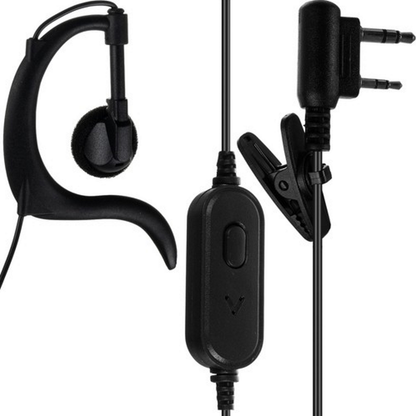 Set 2 Statii Profesionale Portabile idealSTORE Walkie Talkie, Actiune Pana la 5 km, Include 16 Canale Programte in PMR, 2 Setu-uri de Casti, 2 Statii de Incarcare, Echipata cu Butoane pentru reglarea volumului si indicarea Canalului, Frecventa 400-470MHz