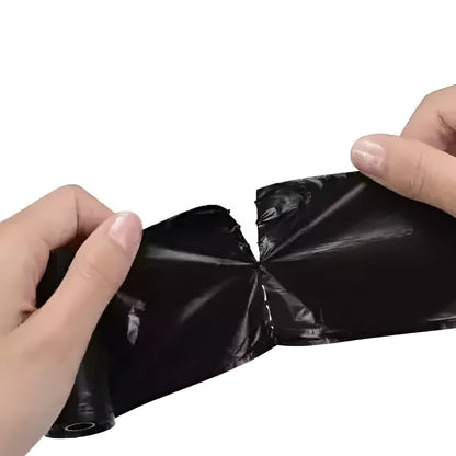 Set 1000 Pungi Pentru Igiena Cainilor IdealStore, Rezistenti, Stock Pentru Tot Anul, Culoare Neagra