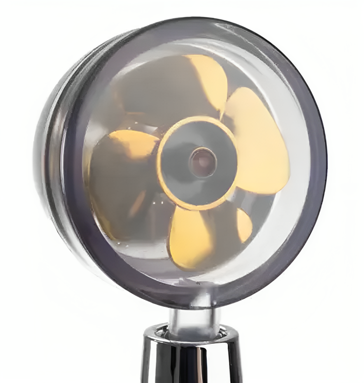 Cap de Dus Turbo Rotativ cu elice idealSTORE, Comutator ON/OFF, G1/2, Ajuta la filtrarea apei, Materia ABS, Include o duza rotativa 360, Simplu de utilizat