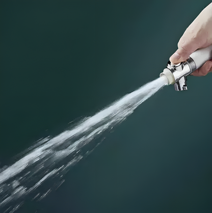 Cap de Dus Turbo Rotativ cu elice idealSTORE, Comutator ON/OFF, G1/2, Ajuta la filtrarea apei, Materia ABS, Include o duza rotativa 360, Simplu de utilizat