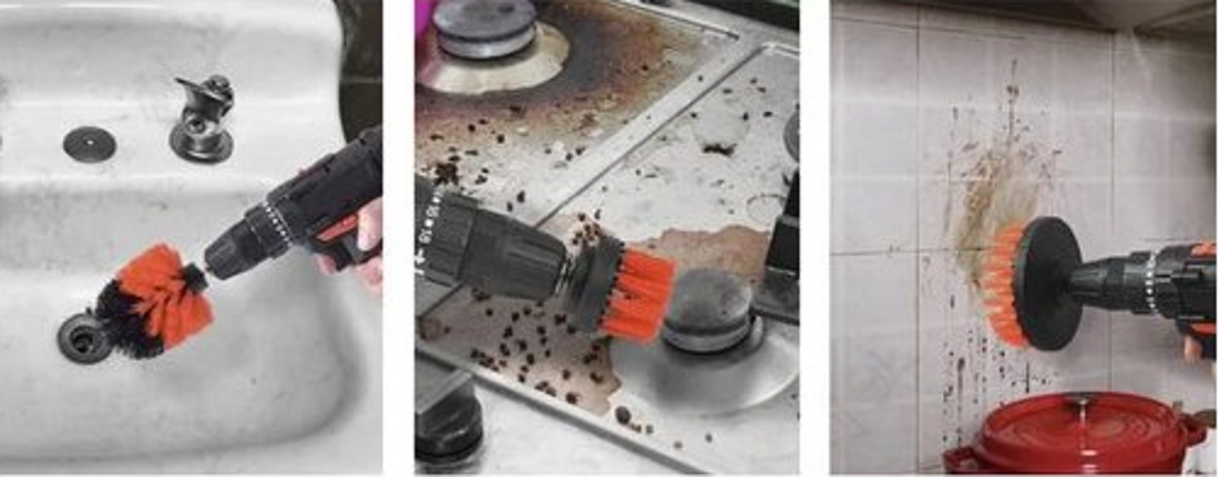 Set 18 Piese Detailing Auto idealSTORE, Elemente de Caroserie, Bord, Jante, Include 5 Pensule Detaliere, 3 Perii, Burete Aplicator, Manusa, Perie Tripla Grilaj, Laveta Moale Microfibra, Curatare Interior-Exterior, Husa pentru Depozitare