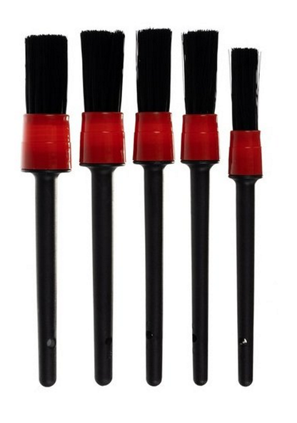 Set 18 Piese Detailing Auto idealSTORE, Elemente de Caroserie, Bord, Jante, Include 5 Pensule Detaliere, 3 Perii, Burete Aplicator, Manusa, Perie Tripla Grilaj, Laveta Moale Microfibra, Curatare Interior-Exterior, Husa pentru Depozitare