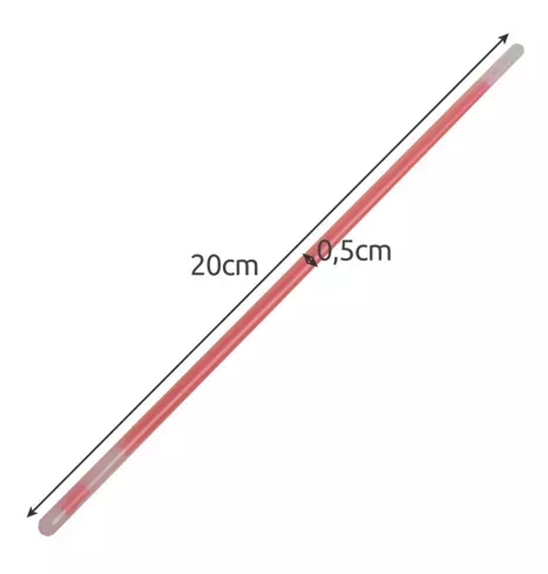 Betisoare Luminioase Fluorescente idelSTORE, Dimensiune: 20 x 0,5 cm, Include 100 de Bucati in 8 Culori diferite, Rezistente la Apa, Autonomie 10-14 ore, Perfect pentru Petreceri, Cluburi, Nunti, Zile de nastere, Concerte