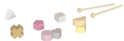 Premergator Song Walker IdealStore, Pentru Copii din Lemn Natural, 3 in 1, Roti anti-alunecare, Nontoxic, Dimeniunea 38x31x45.5cm, Contine puzzle mobil, Xilofon, Dezvolta abilitati practice, Imaginatia, Culoare Roz