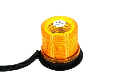 Girofar omologat U.E. IdealSTORE cu 30 SMD, IP65, 12-24V, lumina portocalie