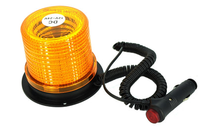 Girofar omologat U.E. IdealSTORE cu 30 SMD, IP65, 12-24V, lumina portocalie