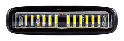 Proiector LED idealStire GD62424NLF 24W 30 12-24V Lumina Alba + Portocalie, Functie Stroboscopica