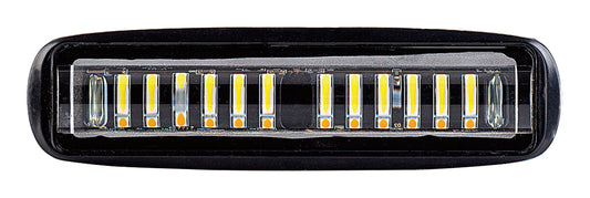 Proiector LED idealStire GD62424NLF 24W 30 12-24V Lumina Alba + Portocalie, Functie Stroboscopica