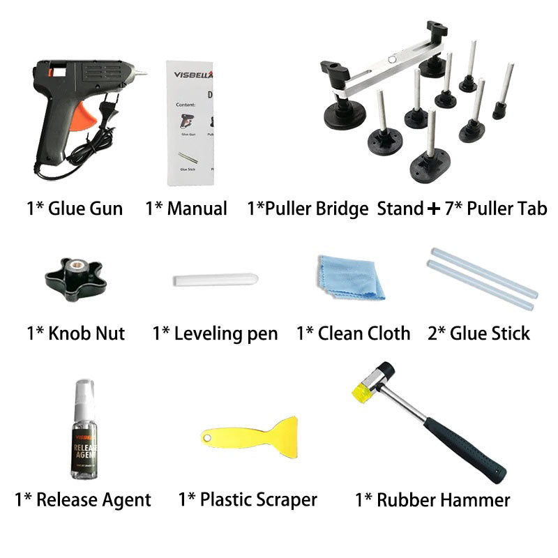 Kit de raparatii indoituri ale tablei masinilor Visbella