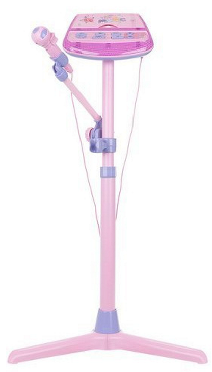 Set idealStore Karaoke, conectare la telefon sau MP3, melodii memorate, volum control, trepied reglabil, efecte sonore si de iluminare