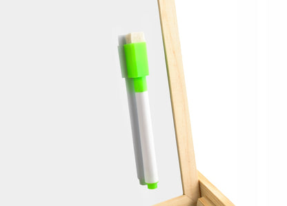 Tablita Magnetica Educationala IDL Magic Table cu 2 fete si figurine cu magnet, o jucarie foarte creativa datorita accesoriilor simbolice ce garanteaza o distactie excelenta, stimuleaza imaginatia, creativitatea si abilitatile manuale, Material Lemn