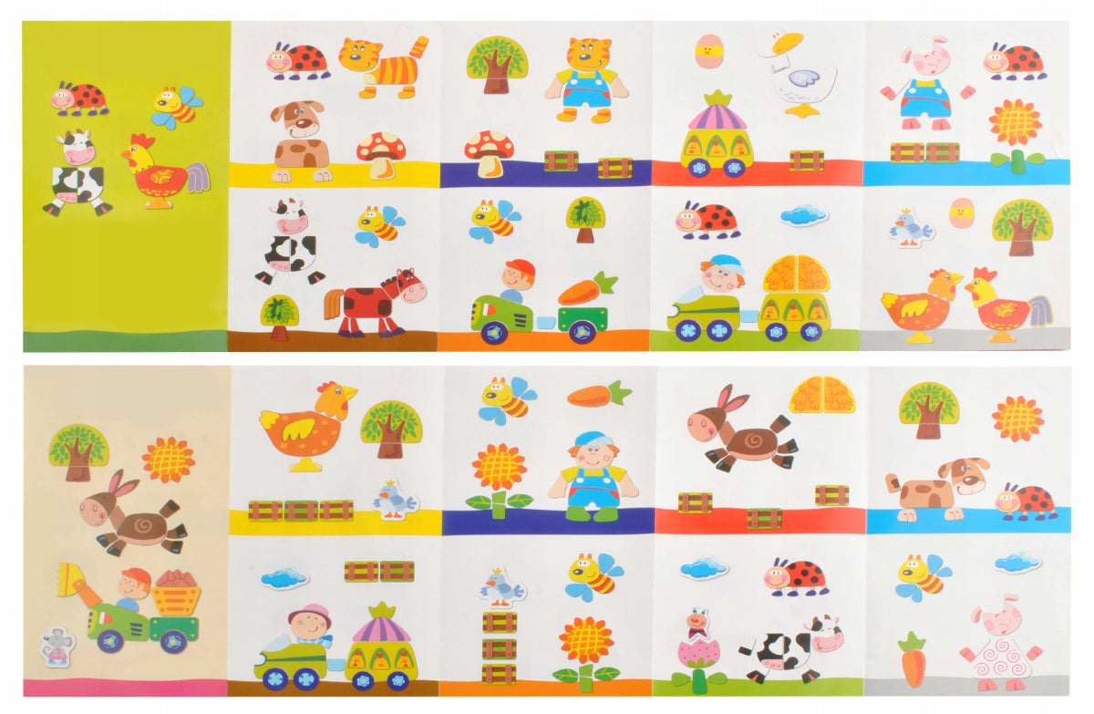 Tablita Magnetica Educationala IDL Magic Table cu 2 fete si figurine cu magnet, o jucarie foarte creativa datorita accesoriilor simbolice ce garanteaza o distactie excelenta, stimuleaza imaginatia, creativitatea si abilitatile manuale, Material Lemn