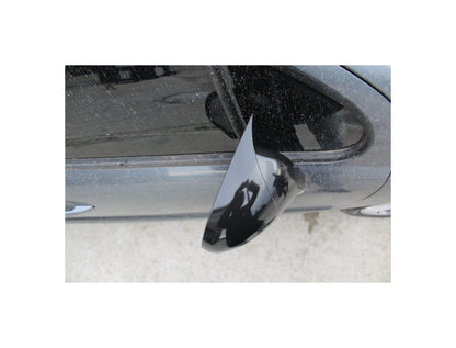 Set 2 Capace Oglinzi tip BATMAN idealSTORE pentru Peugeot 308 2007-2013, culoare Piano Black - Negru Lucios, Montaj Usor, Rezistent UV, Material Premium