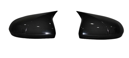 Set 2 Capace Oglinzi tip BATMAN idealSTORE pentru Renault Captur 2020->, culoare Piano Black - Negru Lucios, Montaj Usor, Rezistent UV, Material Premium