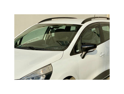 Set 2 Capace Oglinzi tip BATMAN idealSTORE pentru Renault Clio 2012-2019, culoare Piano Black - Negru Lucios, Montaj Usor, Rezistent UV, Material Premium