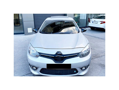 Set 2 Capace Oglinzi tip BATMAN idealSTORE pentru Renault Fluence 2009-2016, culoare Piano Black - Negru Lucios, Montaj Usor, Rezistent UV, Material Premium