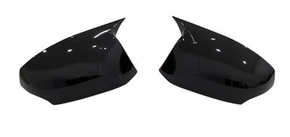 Set 2 Capace Oglinzi tip BATMAN idealSTORE pentru Renault Laguna III 2007-2014, culoare Piano Black - Negru Lucios, Montaj Usor, Rezistent UV, Material Premium