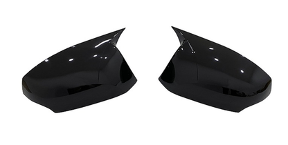 Set 2 Capace Oglinzi tip BATMAN idealSTORE pentru Renault Scenic III 2010-2015, culoare Piano Black - Negru Lucios, Montaj Usor, Rezistent UV, Material Premium