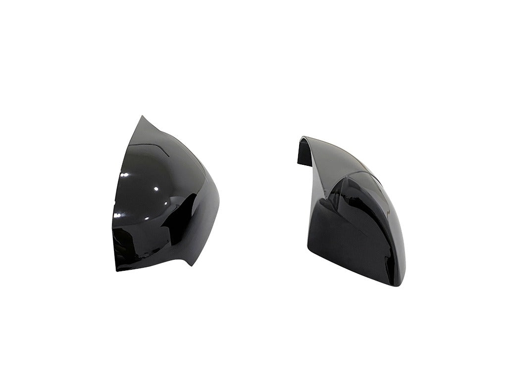 Set 2 Capace Oglinzi tip BATMAN idealSTORE pentru Renault Scenic III 2010-2015, culoare Piano Black - Negru Lucios, Montaj Usor, Rezistent UV, Material Premium
