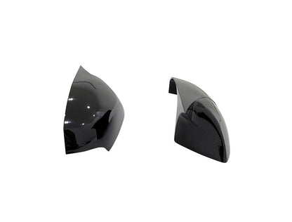 Set 2 Capace Oglinzi tip BATMAN idealSTORE pentru Renault Scenic III 2010-2015, culoare Piano Black - Negru Lucios, Montaj Usor, Rezistent UV, Material Premium