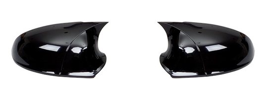 Set 2 Capace Oglinzi tip BATMAN idealSTORE pentru Opel Astra J 2009-2020, culoare Piano Black - Negru Lucios, Montaj Usor, Rezistent UV, Material Premium