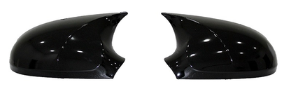 Set 2 Capace Oglinzi tip BATMAN idealSTORE pentru SKODA OCTAVIA II 2009-2013, culoare Piano Black - Negru Lucios, Montaj Usor, Rezistent UV, Material Premium