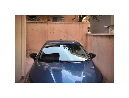 Set 2 Capace Oglinzi tip BATMAN idealSTORE pentru Opel Astra K 2015-2021, culoare Piano Black - Negru Lucios, Montaj Usor, Rezistent UV, Material Premium