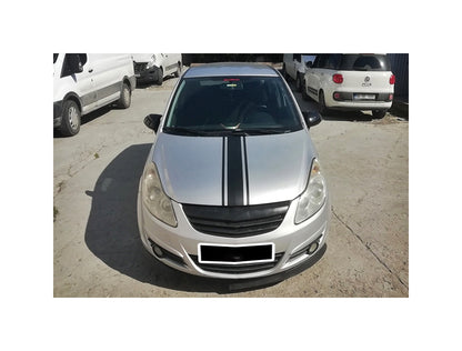 Set 2 Capace Oglinzi tip BATMAN idealSTORE pentru Opel Corsa D 2006-2014, culoare Piano Black - Negru Lucios, Montaj Usor, Rezistent UV, Material Premium