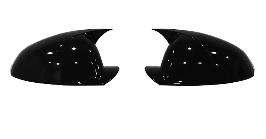 Set 2 Capace Oglinzi tip BATMAN idealSTORE pentru Opel Insignia 2008-2017, culoare Piano Black - Negru Lucios, Montaj Usor, Rezistent UV, Material Premium