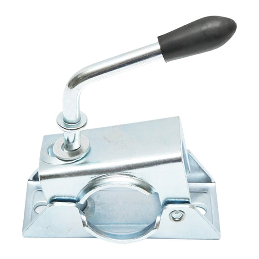 Clema suport IdealSTORE pentru roata de sprijin remorca tija exterioara, 48mm