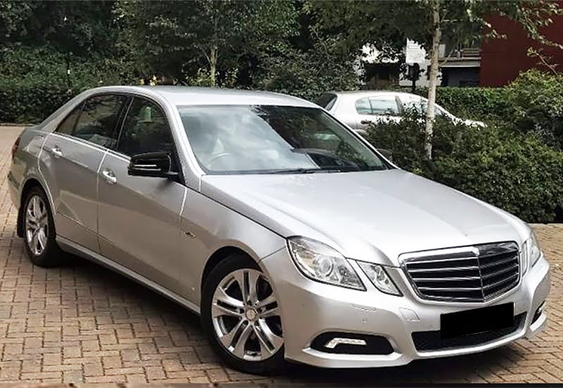 Set 2 Capace Oglinzi tip BATMAN idealSTORE pentru Mercedes Benz Seria E 2017-2020 / W213, culoare Piano Black - Negru Lucios, Montaj Usor, Rezistent UV, Material Premium