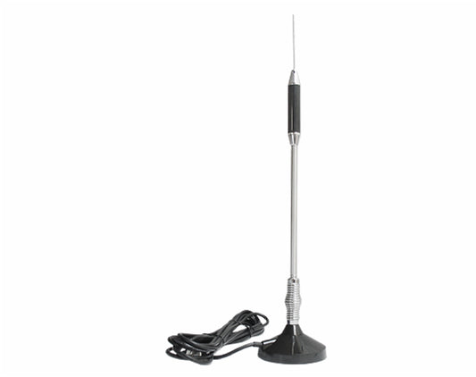 Antena cu magnet statie IdealSTORE, CB Farun 66cm, Frecventa 26.5-28MHz, Impedanta 50Ohm, Lungime cablu 3m