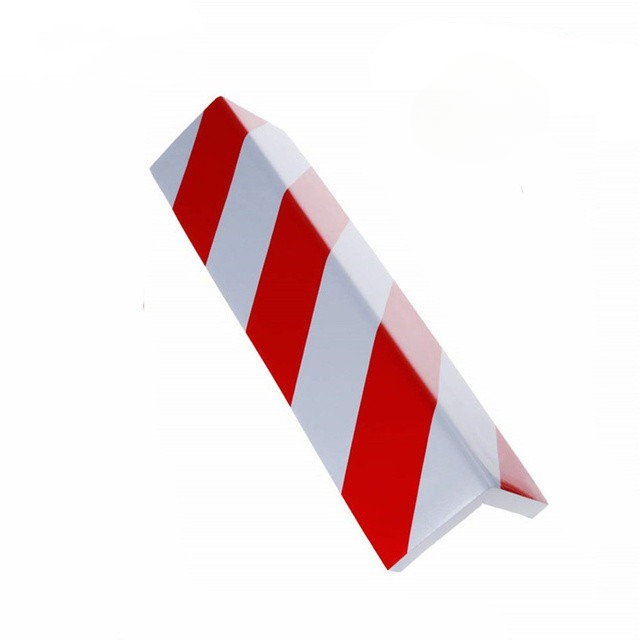 Coltar protectie Reflectorizant idealStore, din Spuma Moale, Utilizare in Garaj, Spatii de Parcare, are Rol de Ghidare si de Protejare, 16 x 38 cm